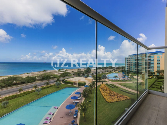 Condo Unit 536 Blue Residences Balcony side pool view