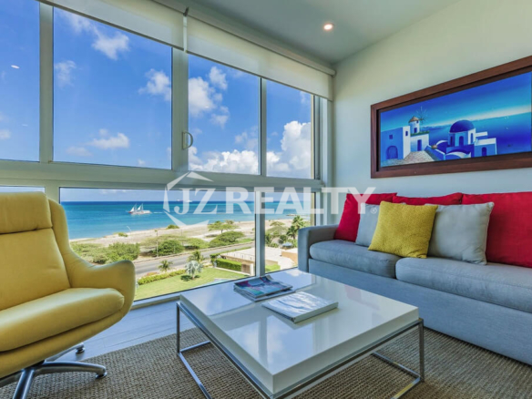 condo unit 536 blue residence living room