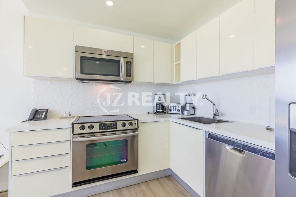 Condo Unit 536 Blue Residences Kitchen Side View