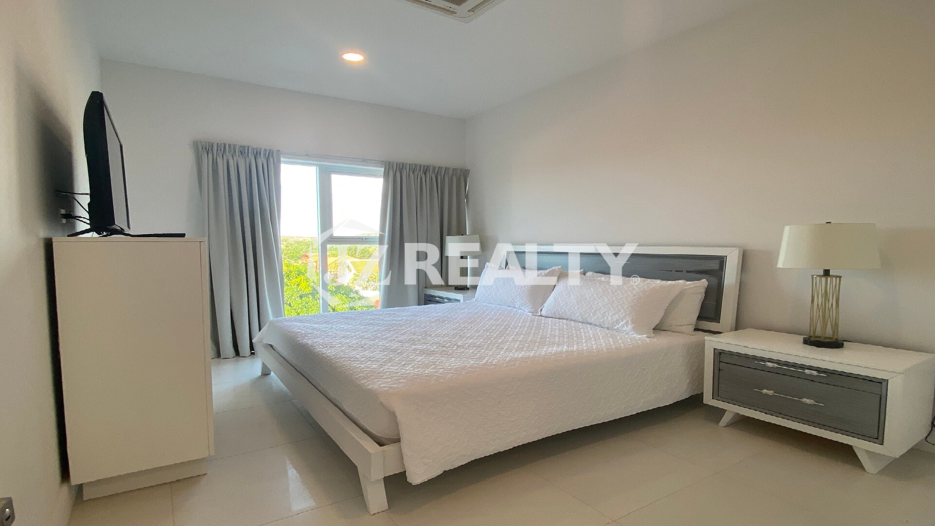 Apartment 308 Aruba Life 2-bed Bedroom Side View