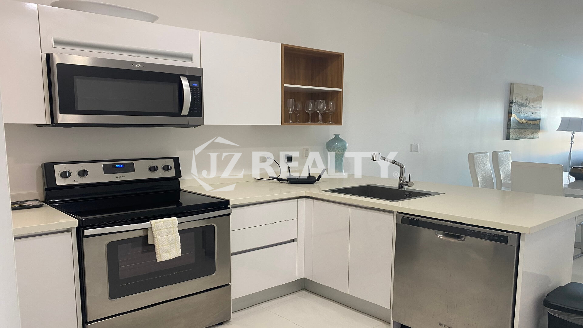 Apartment 308 Aruba Life 2-bed Kitchen Area