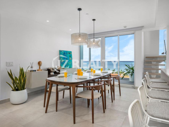 Penthouse PH6A Atlantic 360 3-Bed Dining Area View