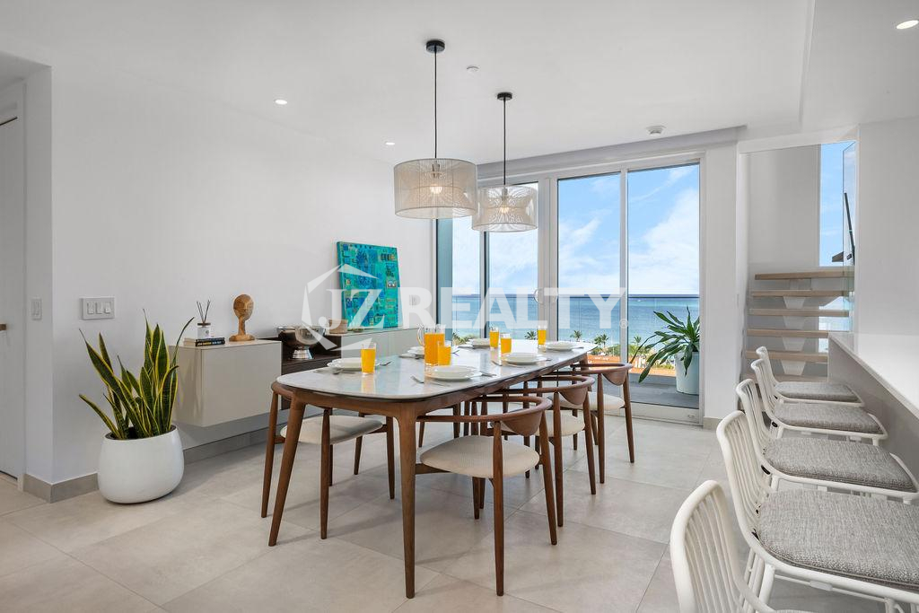 Penthouse PH6A Atlantic 360 3-Bed Dining Area View