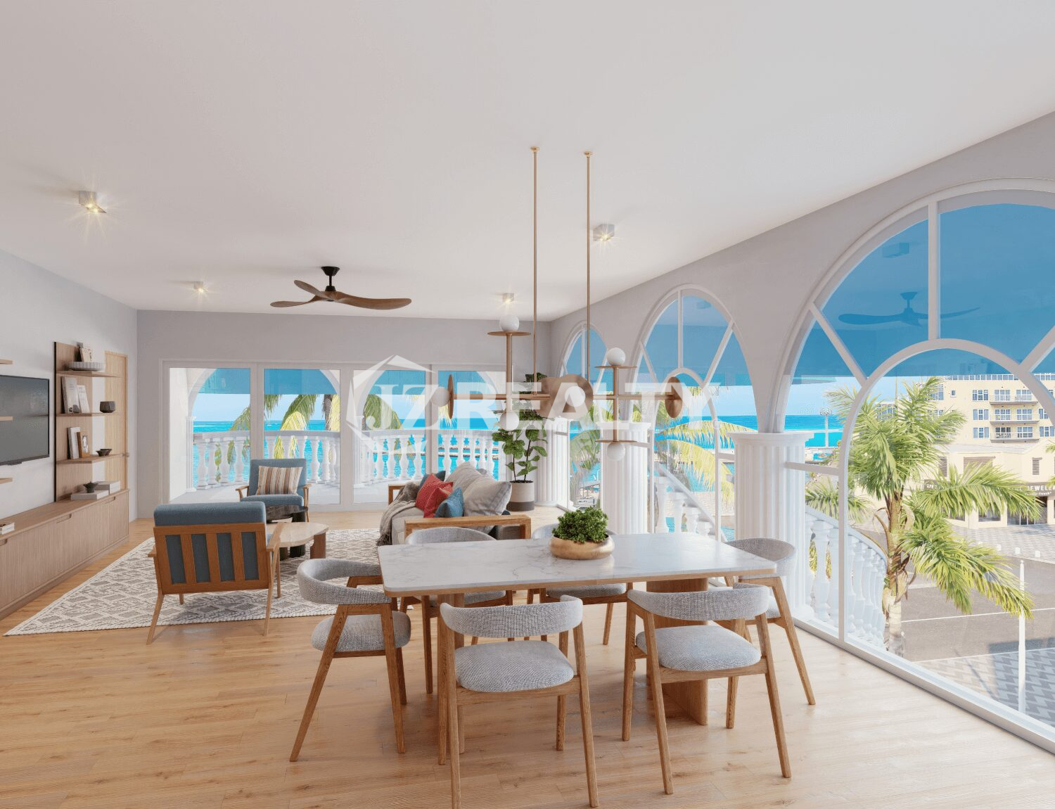 Condo Unit 408 Casa Playa Living room