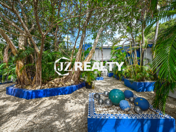 Villa Outdoor garden Koyari Aruba