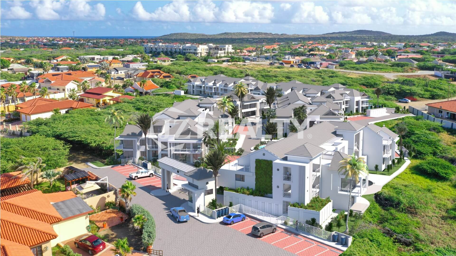 the-moon-condo-aruba-community-pool-view