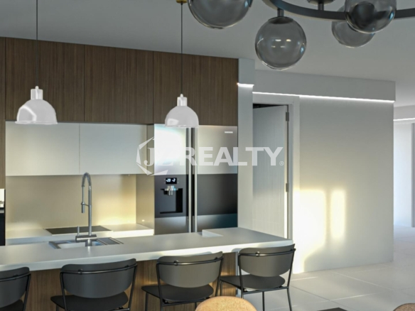 the-moon-condo-aruba-contemporary-kitchen-view