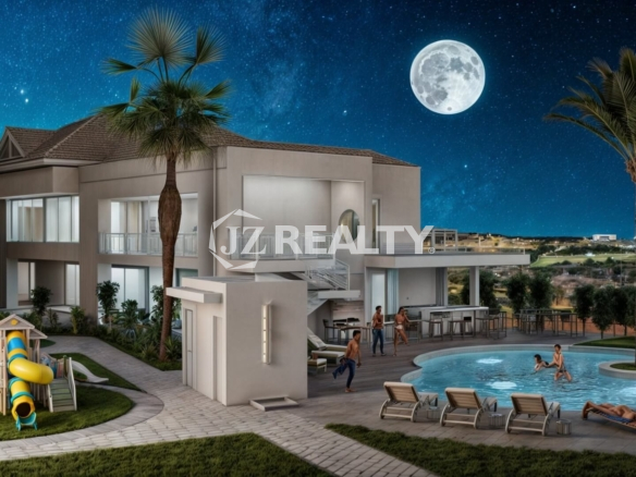 the-moon-condo-aruba-night-view-pool-area