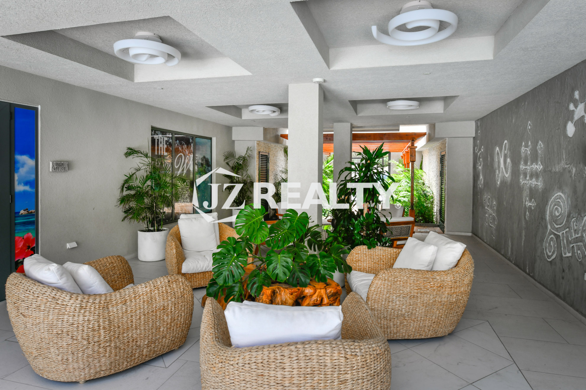 Lobby Wariruri Condos Aruba