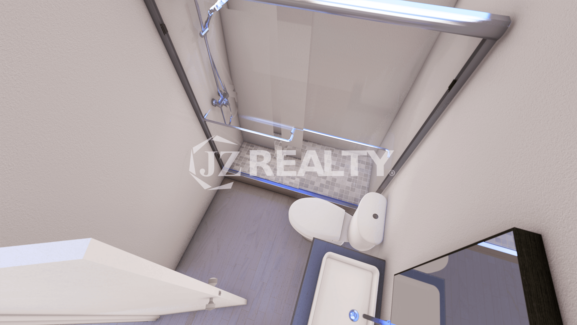 Apartment 415 CT Phase II Havana Studio View Bathroom Area