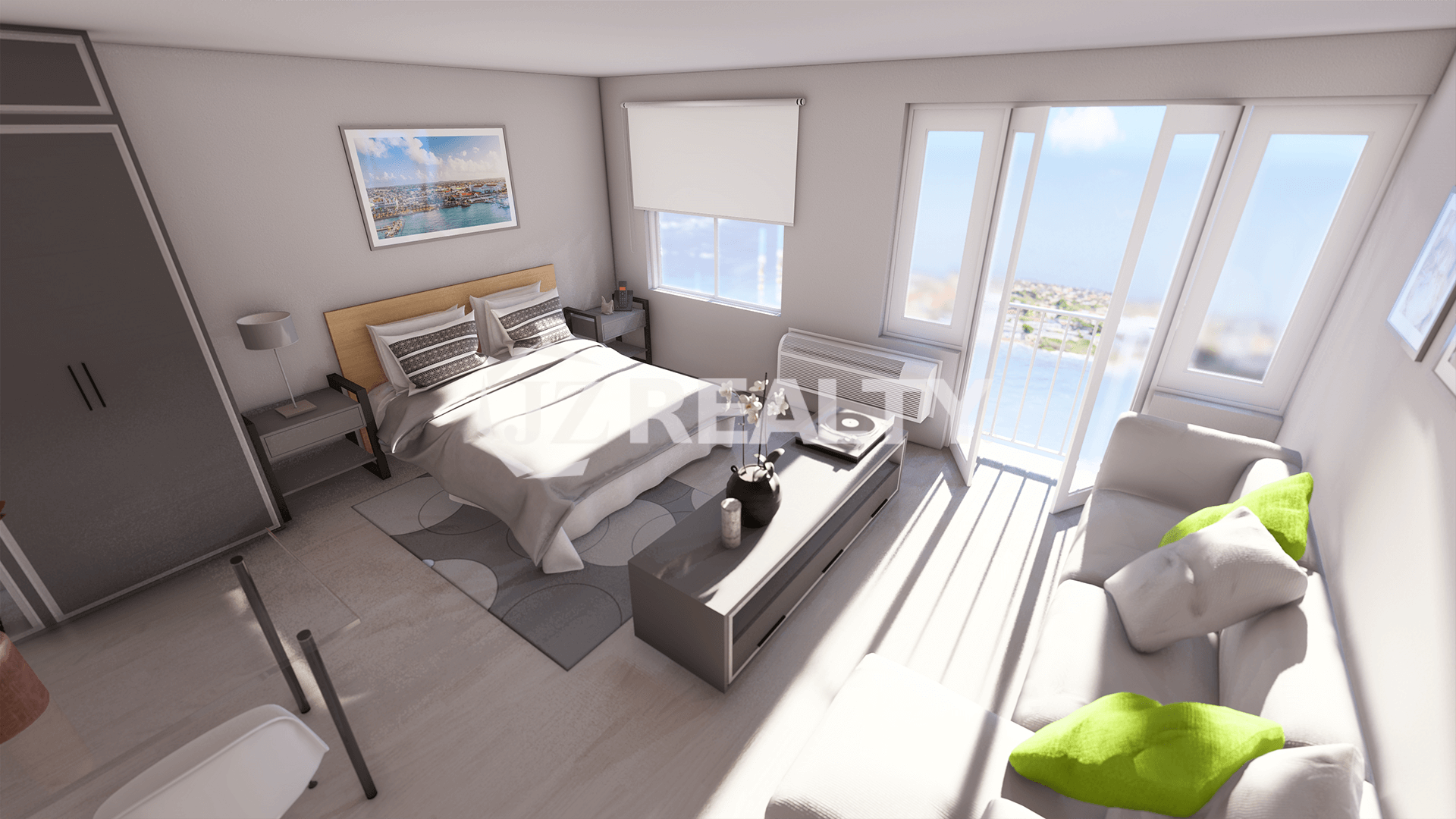 Apartment 440 CT Phase II Havana Studio Bedroom Overview