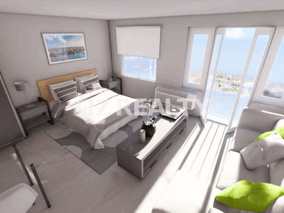 Apartment CT Phase II Havana Studio Bedroom Overview