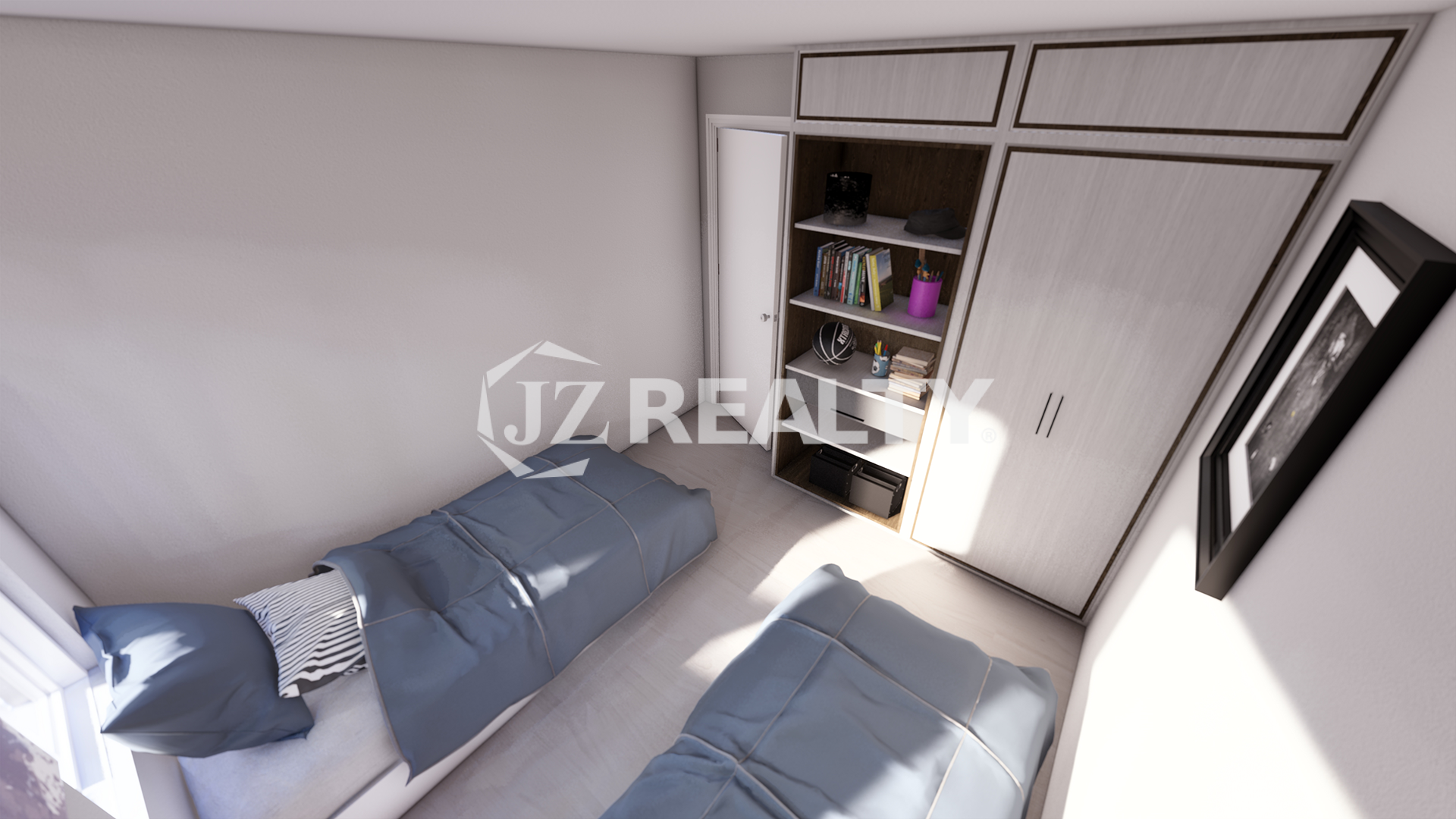 Villa CT Phase II Nassau 3-Bed Bedroom 2 Overview