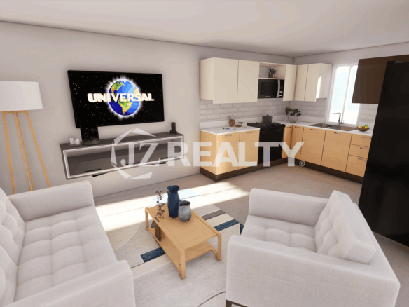 Villa 6112 CT Phase II Nevis 3-Bed Living Area View