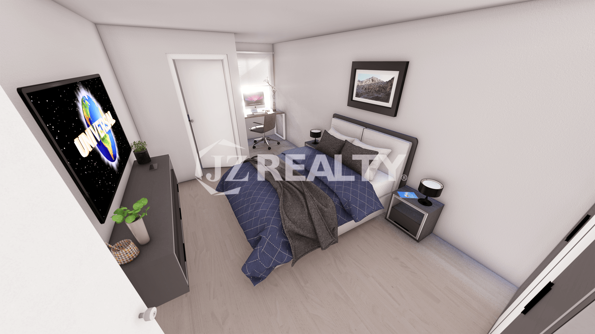 Villa 6711 CT Phase II Nevis 3-Bed Bedroom 1 Side View