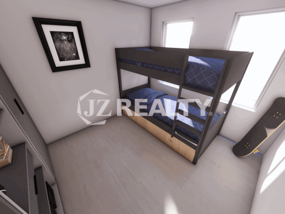 Villa 6811 CT Phase II Nevis 3-Bed Bedroom 3 Overview