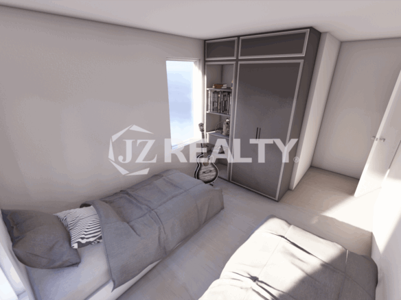 Villa CT Phase II Nevis 3-Bed Bedroom 2 Overview