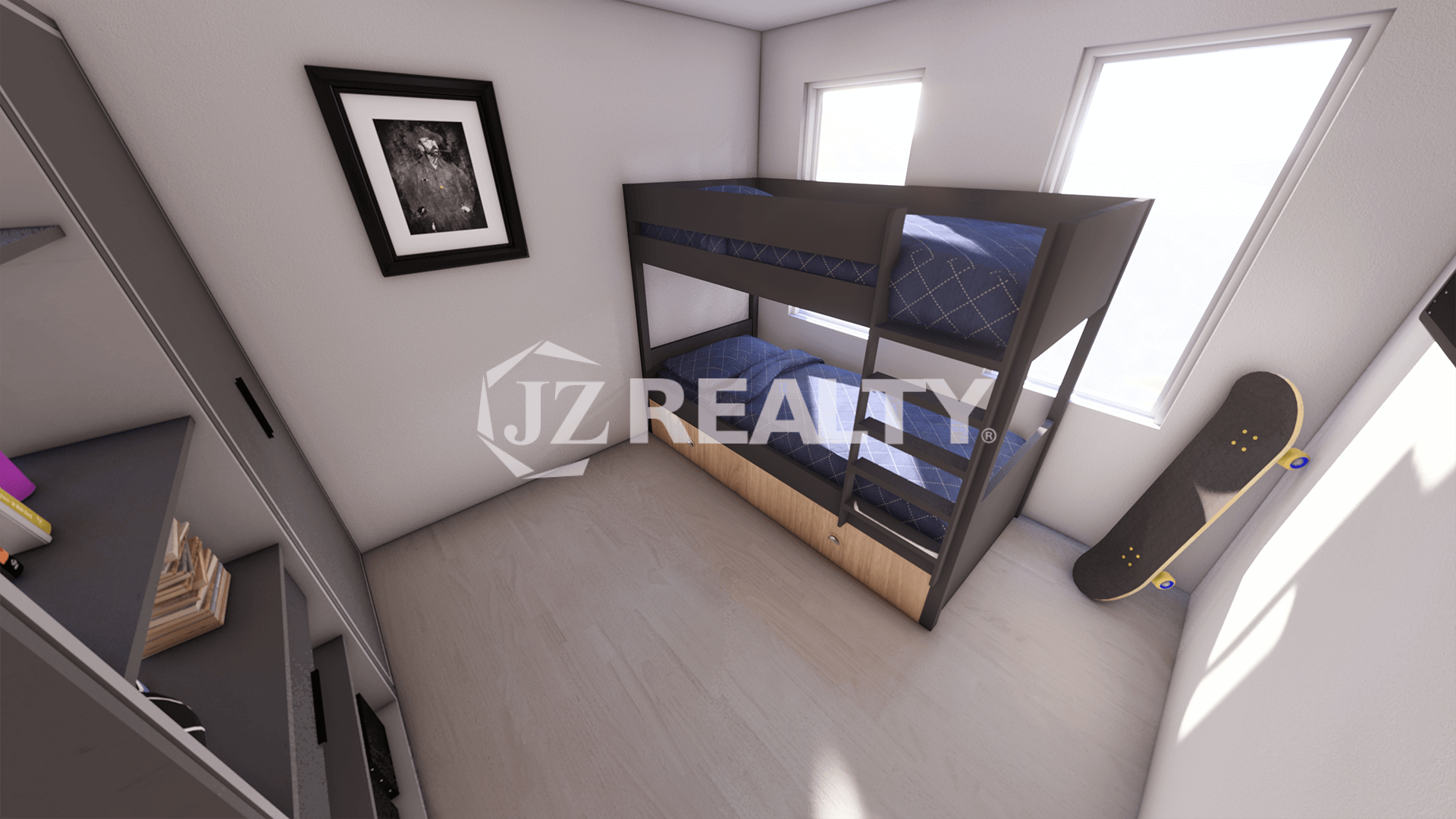 Villa CT Phase II Nevis 3-Bed Bedroom 3 Overview