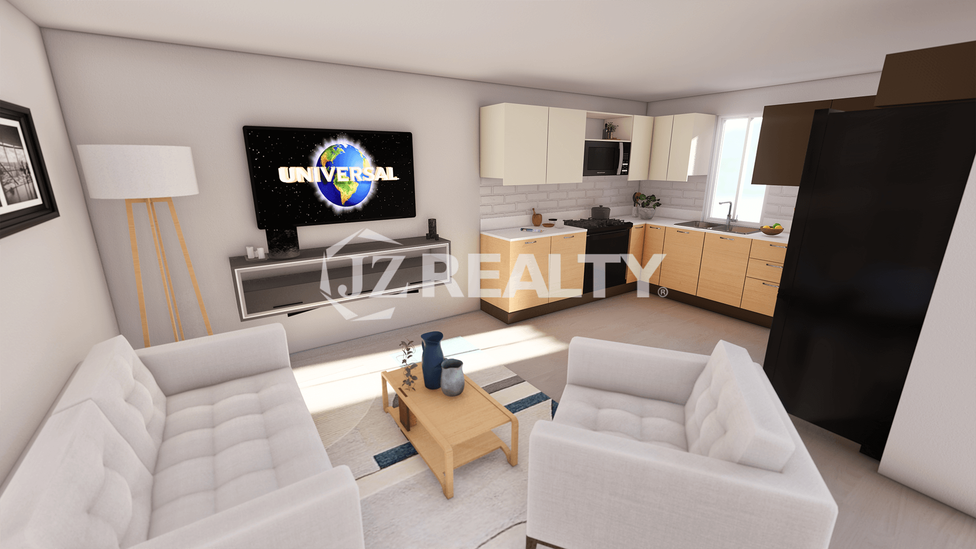 Villa CT Phase II Nevis 3-Bed Living Area View