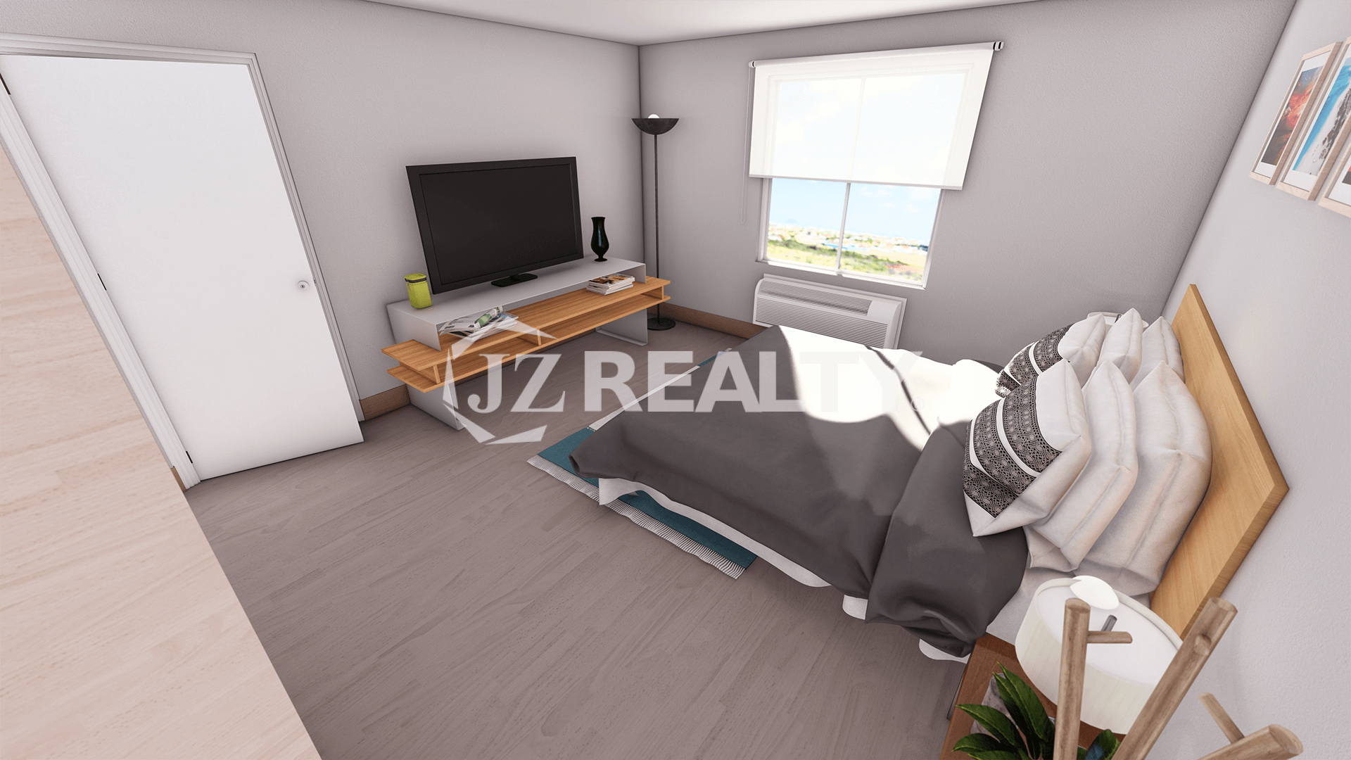 Apartment 412 CT Phase II Port au Prince 2-bed Bedroom Side View