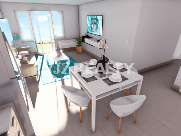 Apartment 412 CT Phase II Port au Prince 2-bed Dining Area