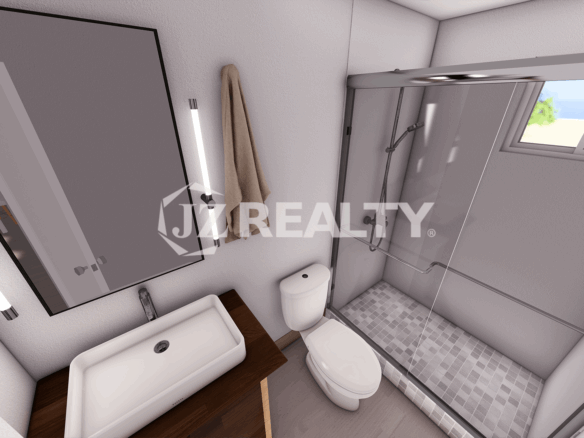 Apartment 417 CT Phase II Port au Prince 2-bed Bathroom View