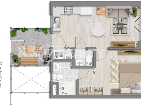 Apartment 476 CT phase II punta cana layout plan