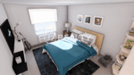 Apartment 431 CT Phase II Punta Cana 1-bed Bedroom Side View
