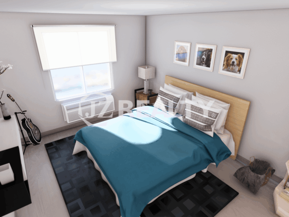 Apartment 461 CT Phase II Punta Cana 1-bed Bedroom Side View