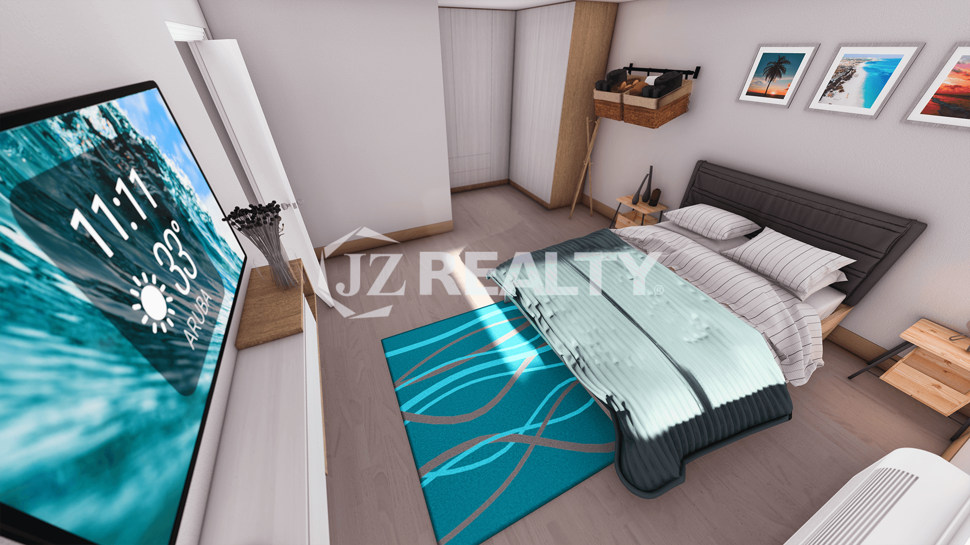Apartment 314 CT Phase II Rincon 2-bed Bedroom Overview