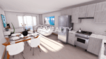Apartment 325 CT Phase II Rincon 2-bed Kitchen Area