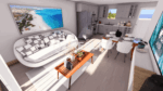 Apartment 364 CT Phase II Rincon 2-bed Living Area