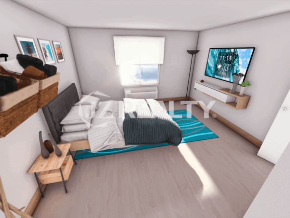 Apartment 375 CT Phase II Rincon 2-bed Master Bedroom