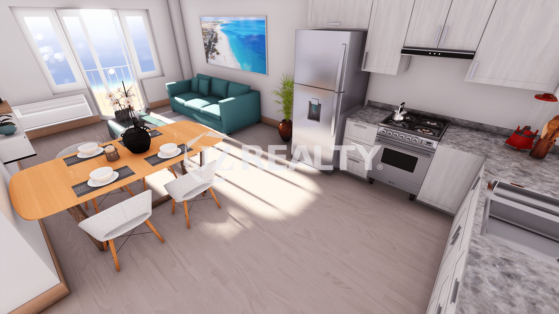 Apartment 317 CT Phase II San Juan 2-bed Dining Area