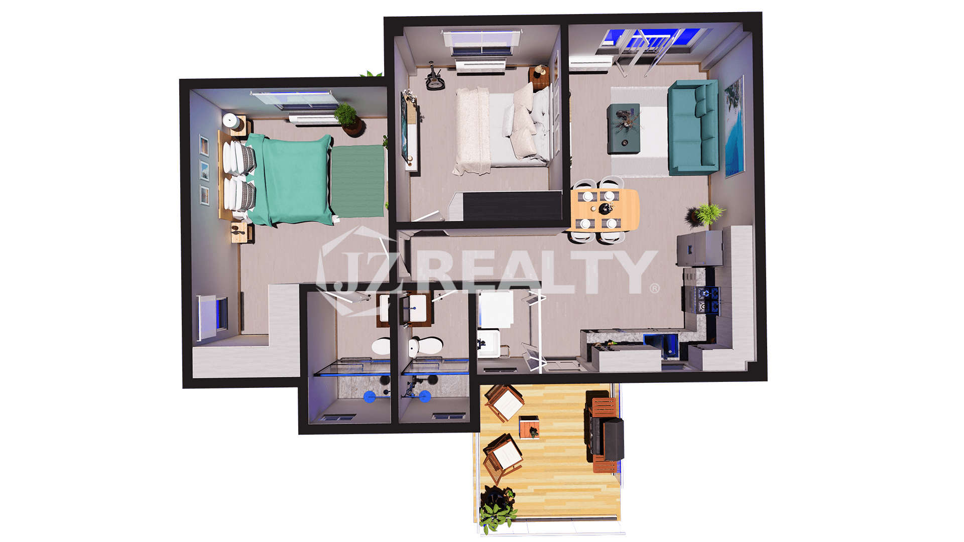 Apartment 347 CT Phase II San Juan 2-bed Floorplan Final