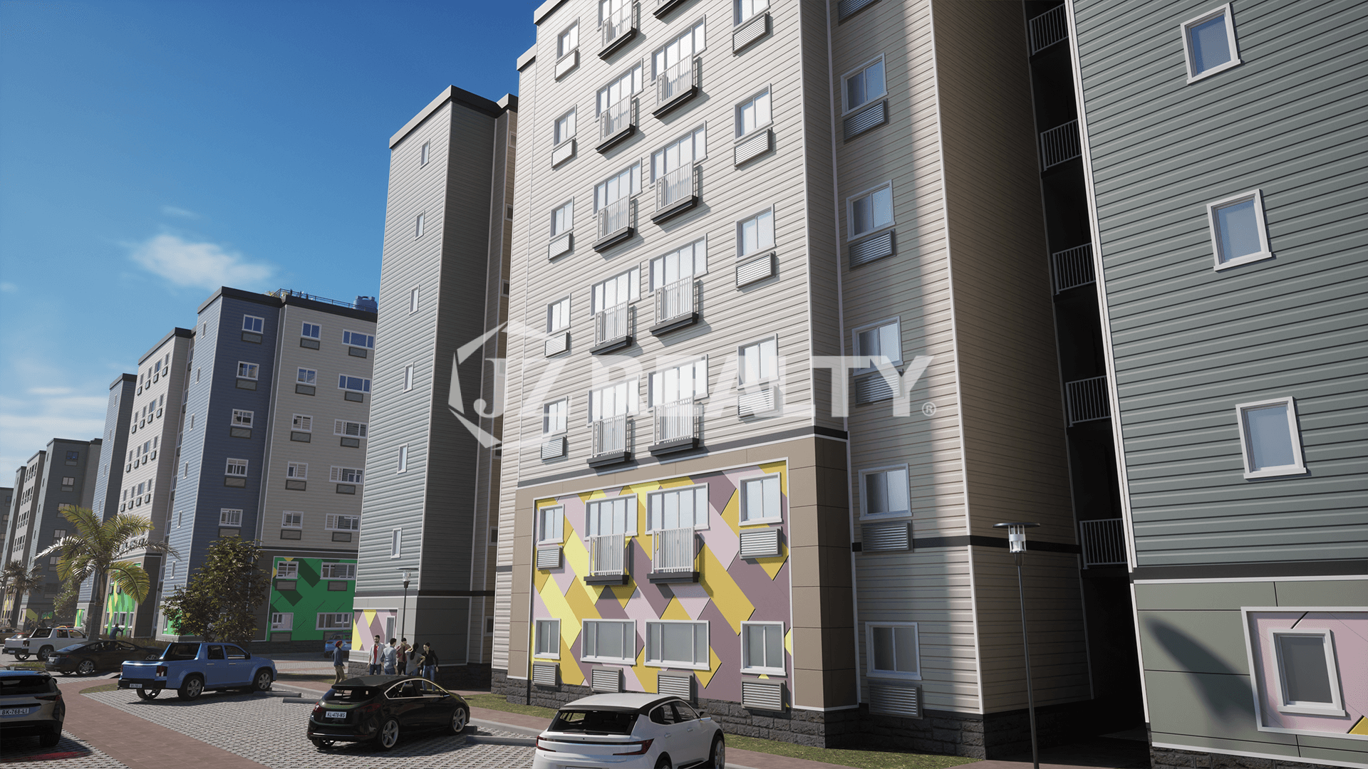 Apartment 347 CT Phase II San Juan 2-bed French Balcony