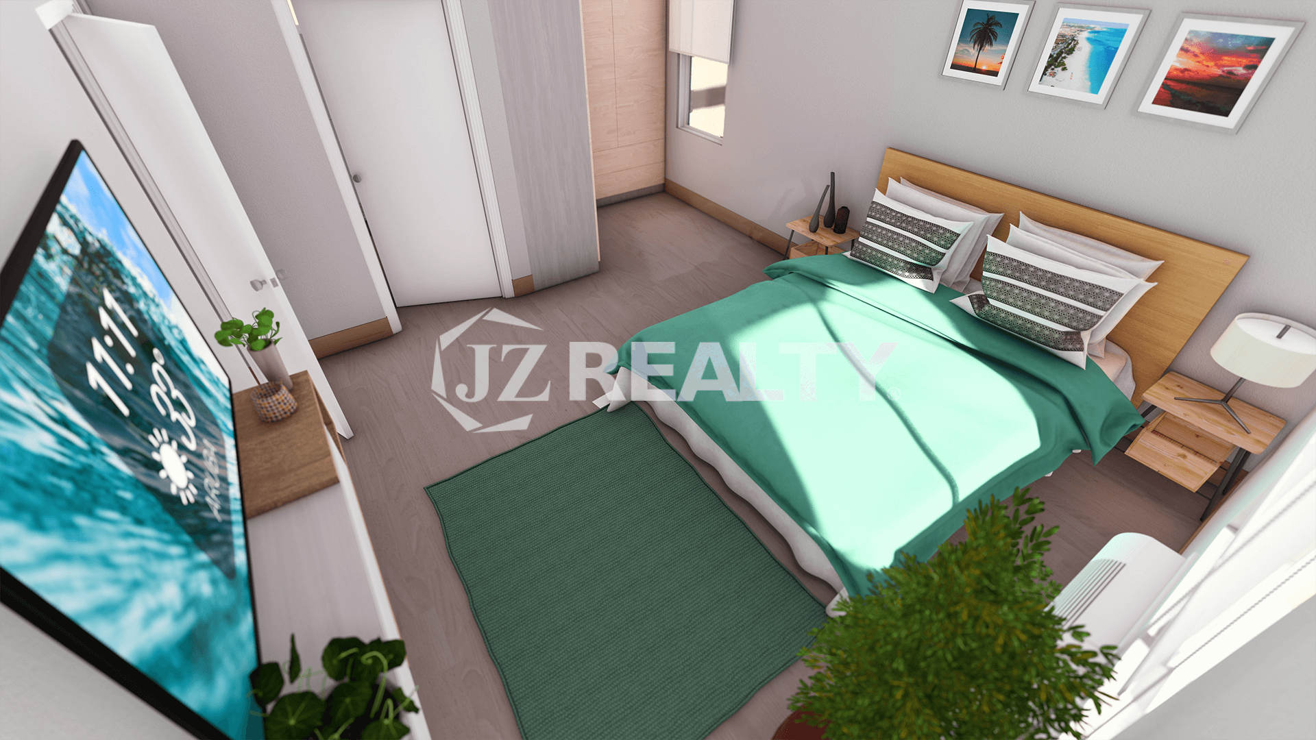 Apartment 347 CT Phase II San Juan 2-bed Master Bedroom