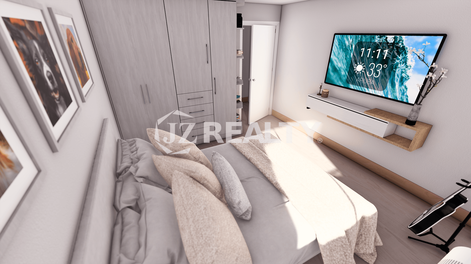 Apartment 352 CT Phase II San Juan 2-bed Bedroom Overview