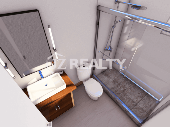 Apartment 366 CT Phase II San Juan 2-bed View Bathroom Area