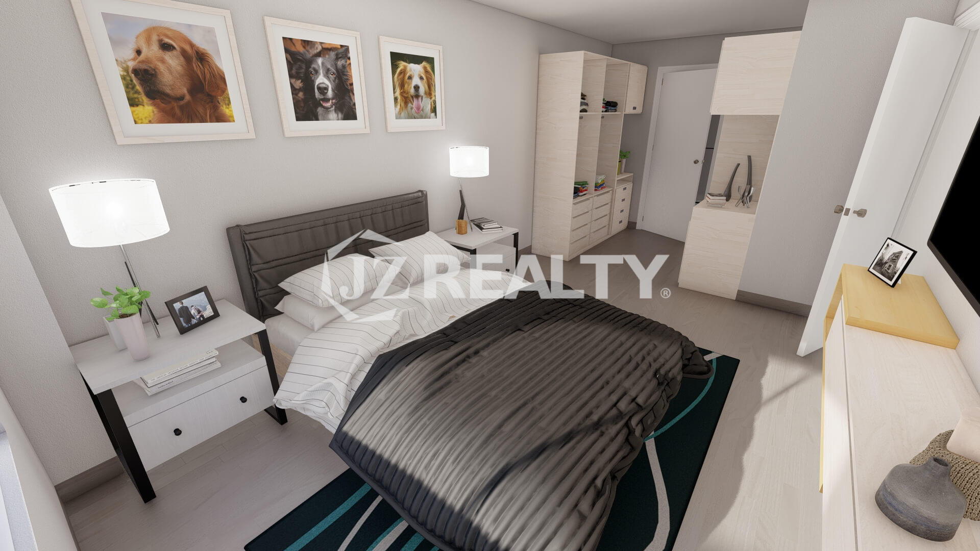 Townhouse 6011 CT Phase II St. John I 1-bed Bedroom Area