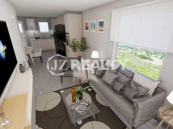 Townhouse 6011 CT Phase II St. John I 1-bed Living Area View
