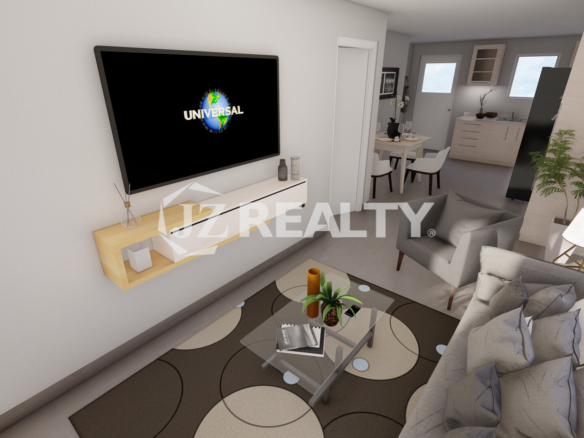 Townhouse CT Phase II St. John I 1-bed Living Area