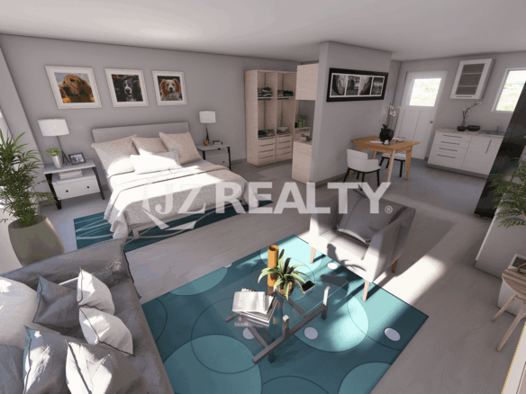 Townhouse 6023 CT Phase II St. John II Studio Living Area View