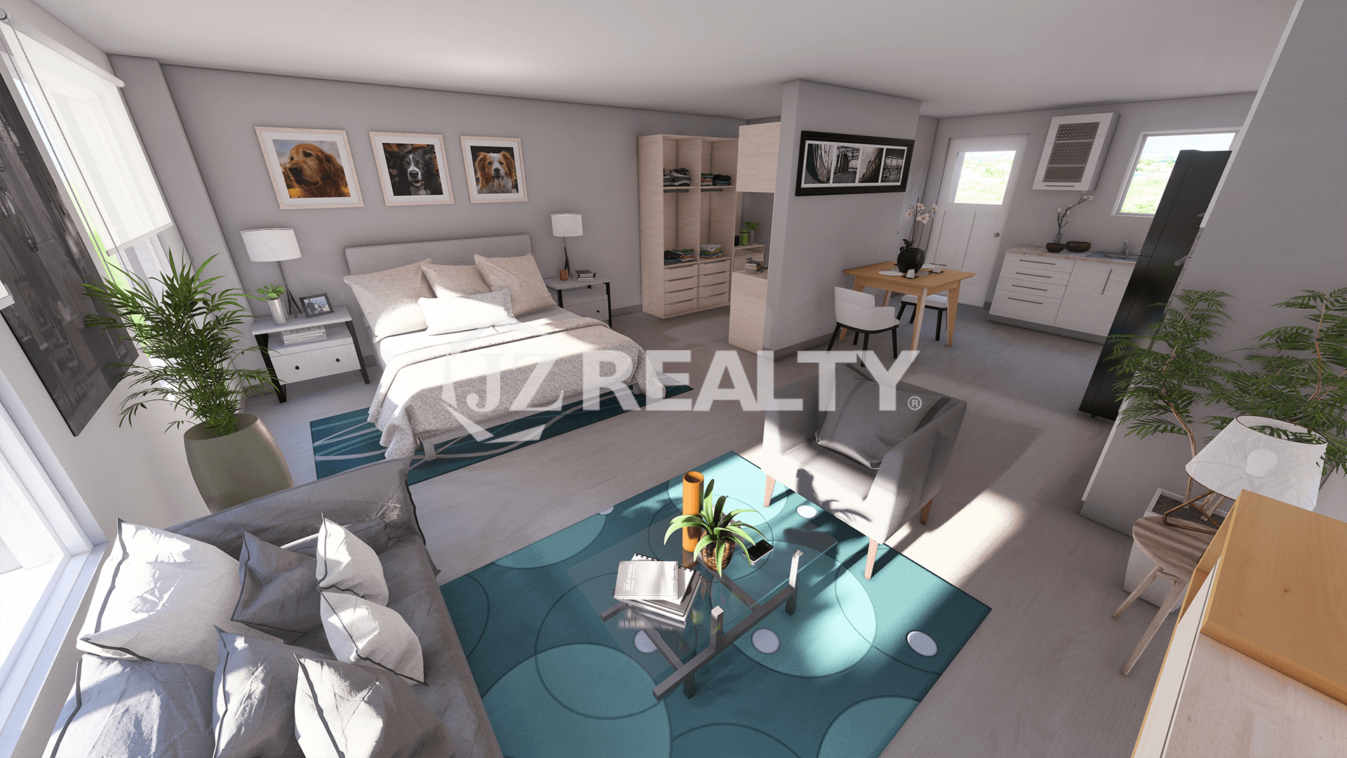 Townhouse 6524 CT Phase II St. John II Studio Living Area View