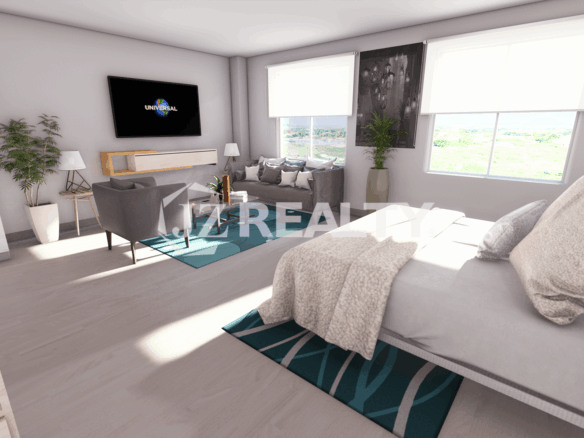 Townhouse 6525 CT Phase II St. John II Studio Bedroom Side View