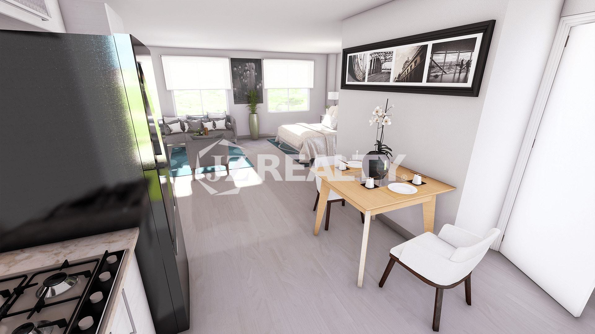 Townhouse 6525 CT Phase II St. John II Studio Dining Area