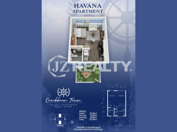 Apartment 475 Caribbean Town Phase II Havana Brochure