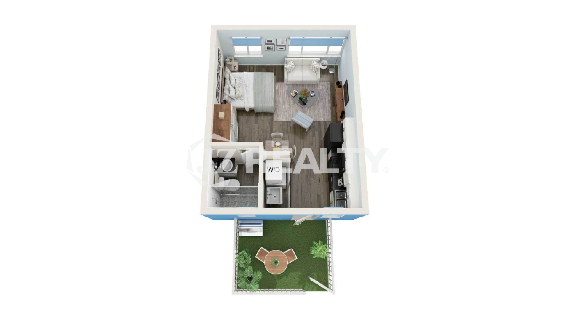 Apartment 410 Caribbean Town Phase II Havana Floor Plan