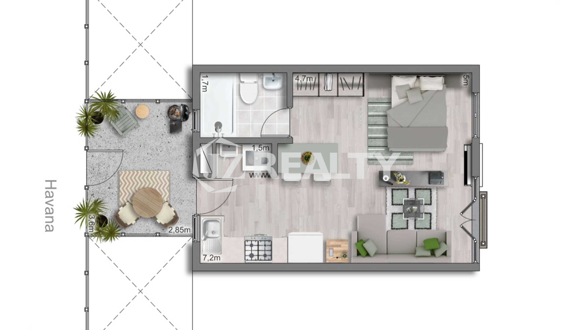 Apartment 475 Caribbean Town Phase II Havana Layout Plan