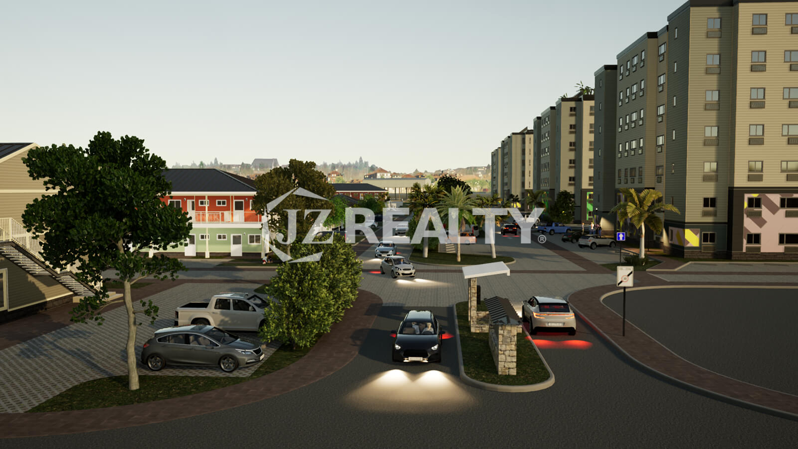 Condo 358 Caribbean Town Phase II Rincon 2-bedroom apartment location map showing proximity to Society Road and local amenities